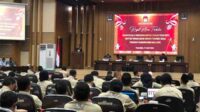 Sidang Pleno KPU Kabupaten Malang penetapan DPT Kabupaten Malang. (wul) - KPU Kabupaten Malang Tetapkan 2.054.178 Orang DPT Pemilu 2024