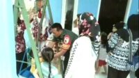 Babinsa Arjowinangun dampingi posyandu balita dan lansia. (ist) - Babinsa Arjowinangun Dampingi Posyandu Balita dan Lansia Cegah Stunting