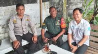 babinsa sukun komsos bersama sekuriti dan karyawan pt supralita mandiri 11zon