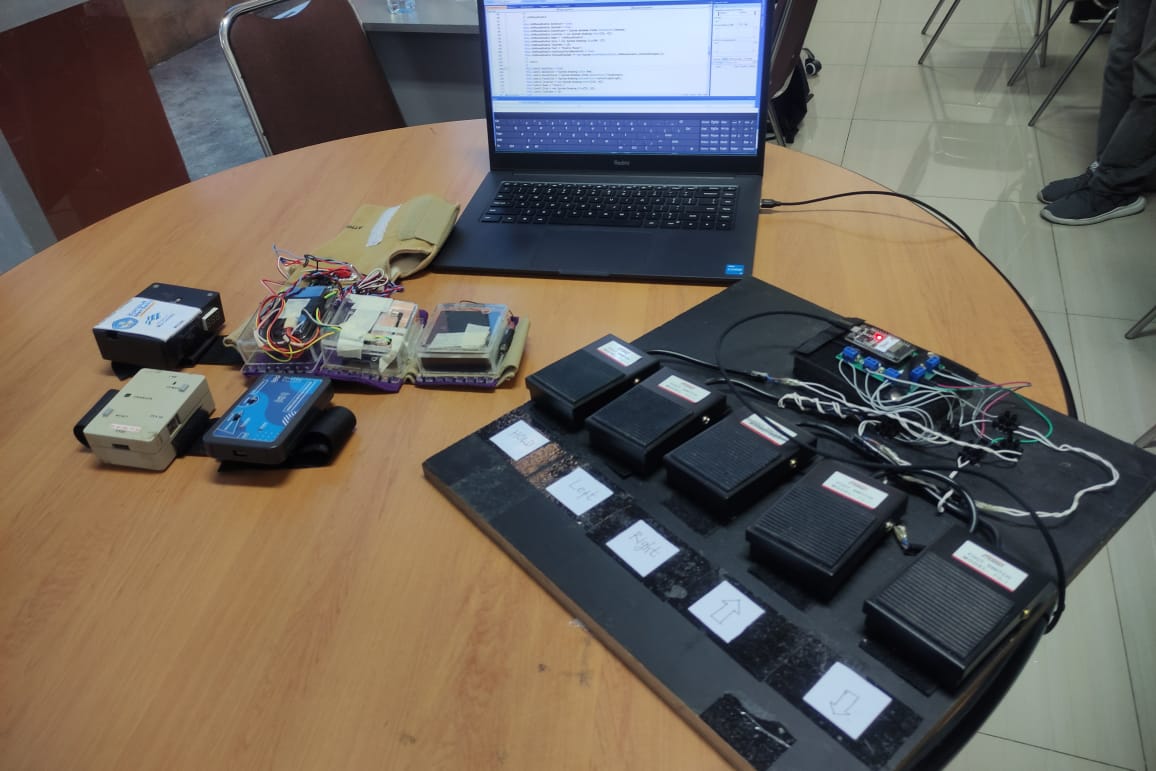 beragam bentuk karya uji coba mouse difabel sebelumnya rhd