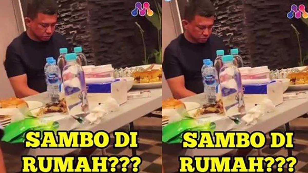 Ferdy Sambo diduga berada di rumah. (ist) - Beredar Foto Ferdy Sambo di Rumah, Begini Kata Kejagung