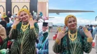 Jemaah haji pulang bawa emas. (ist) - Fakta Jemaah Haji Beli Emas 100 Gram di Arab Saudi: Hanya Kuningan, Beli di Pasar Makassar Sebelum Berangkat