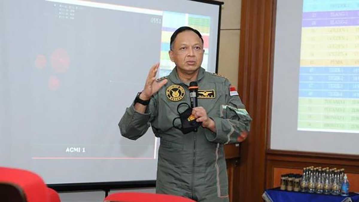 KSAU Marsekal Fajar Prasetyo. (ist) - KSAU Respons Letkol TNI Terjaring OTT KPK