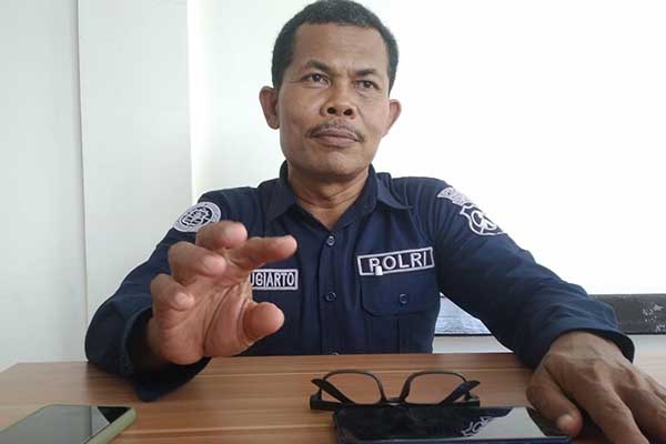 Kasi Humas Polres Pamekasan, Iptu Sri Sugiarto. (SERU.co.id/udi) - Polres Pamekasan Periksa Enam Orang Terkait Sungai Berwarna Merah