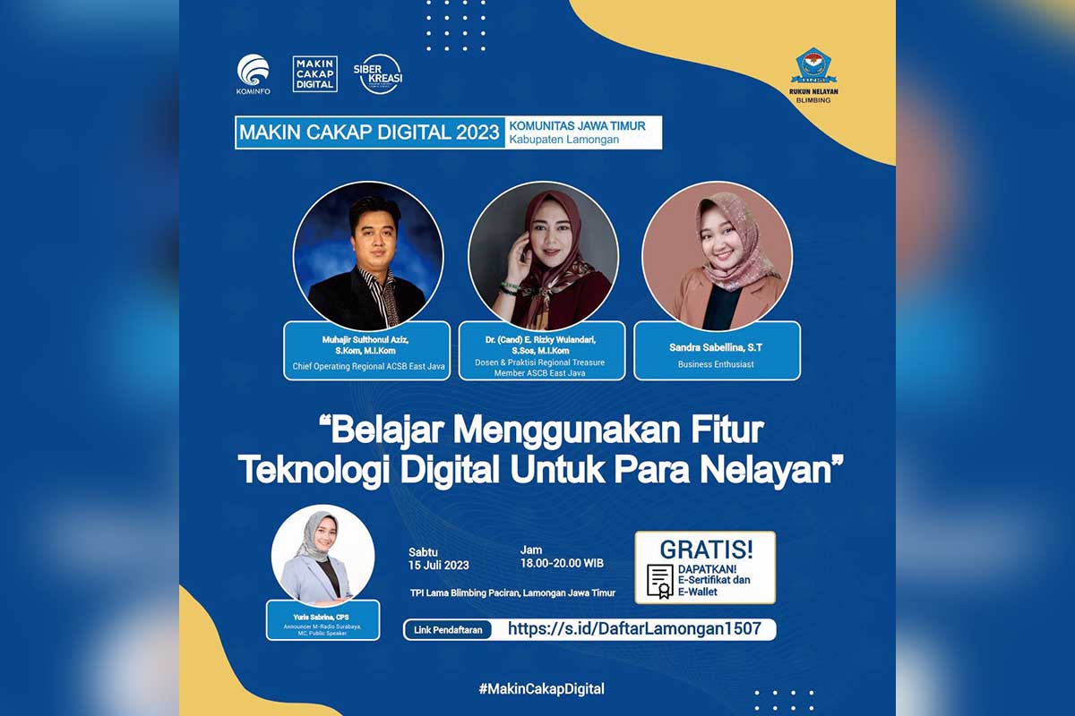 Kemenkominfo ajak nelayan Lamongan belajar fitur teknologi digital. (ist) - Kemenkominfo Ajak Nelayan Lamongan Belajar Fitur Teknologi Digital