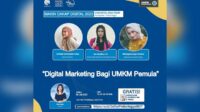 Kemenkominfo bahas 'Digital Marketing Bagi UMKM Pemula.' (ist) - Kemenkominfo Ajak UMKM Pemula Pahami Pentingnya Digital Marketing di Alun-alun Probolinggo