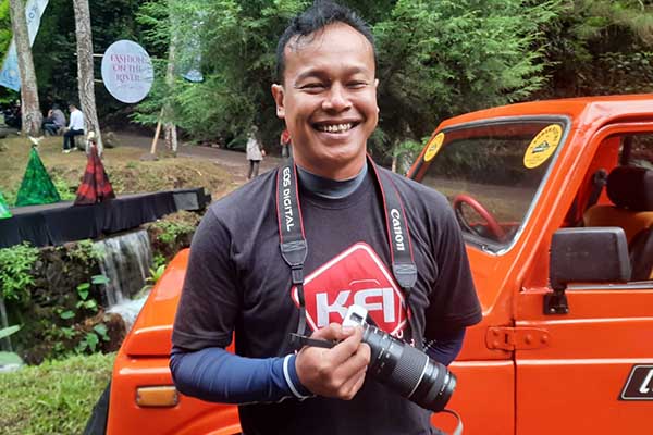 Ketua Komunitas Fotografi Indonesia wilayah Kota Batu, Santoso Wardoyo. (SERU.co.id/dik) - Mengenal KFI dan Perannya bagi Pariwisata Kota Batu