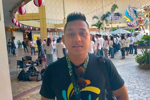 Ketua Parimaya, Hendri Wijaya. (dik) - Parimaya Mlaku Bareng Hoteliers, Media dan Influencer