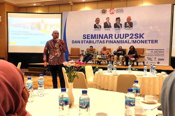 LPS sosialisasi UU PP2SK dan stabilitas finansial/moneter. (wul) - LPS Sosialisasi UU P2SK dan Stabilitas Moneter