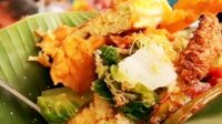 Nasi empog Wakini Kota Batu. (SERU.co.id/dik) - Warung Nasi Empog Wakini, Favorit Petani, Karyawan, Hingga Wisatawan