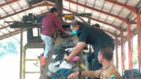 pj. wali kota batu mengikuti proses pemusnahan barang bukti dengan mesin pirolisis dik 11zon