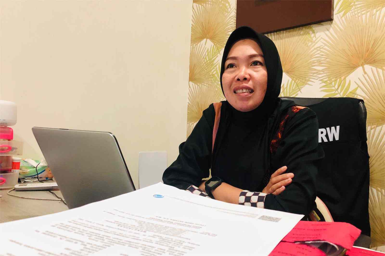panit perlindungan perempuan dan anak(ppa) polres malang, aipda erleha wul 11zon