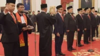 Pelantikan Menkominfo Budi Arie Setiadi. (ist) - Presiden Jokowi Lantikan Budi Arie Setiadi Jadi Menkominfo
