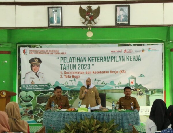 pemkab bojonegoro gelar pelatihan k3 dan tata boga