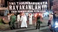 Perayaan Tahun Baru Islam 1445 H oleh warga Temenggungan. (ist) - Babinsa Klojen Dampingi Perayaan Tahun Baru Islam 1445 H