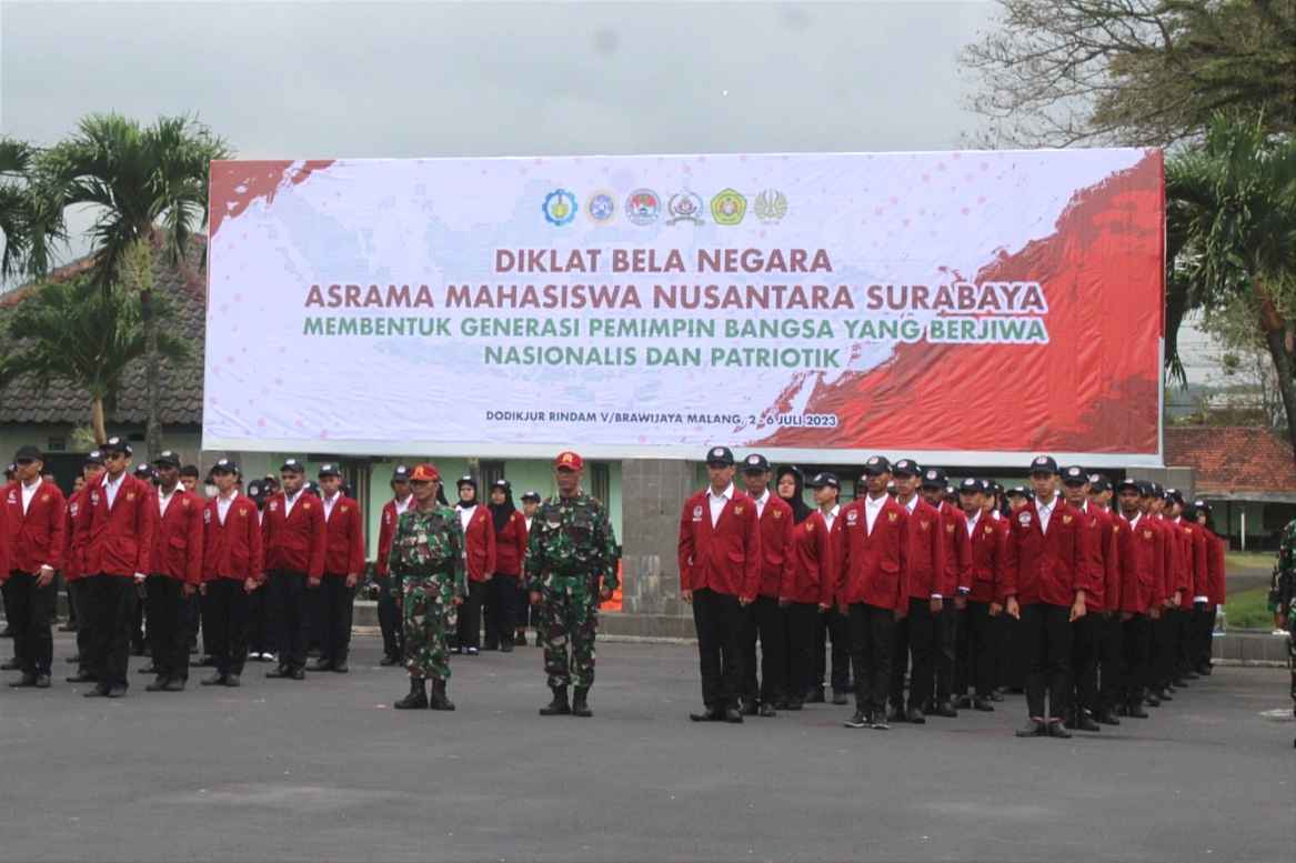 peserta diklat bela negara mahasiswa dan pegawai amn 11zon