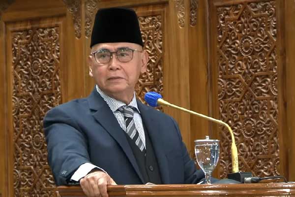 Pimpinan Ponpes Al Zaytun Panji Gumilang. (ist) - Panji Gumilang Tuntut Mahfud MD Rp 5 Triliun