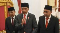 Presiden Jokowi dan Menkominfo Budi Arie. (ist) - Jokowi Akan Bentuk Satgas Kominfo Bereskan Masalah Menara BTS dan AI