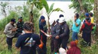 Proses pencarian korban laka Bendungan Sutami Karangkates. (ist) - Dua Pencari Biawak Tenggelam di Bendungan Sutami Karangkates