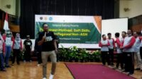 salah satu kegiatan indoor motivational yang dilaksanakan seperti outdoor