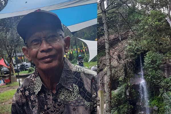 Tomo, anggota LMDH Wonosari, pengelola Wana Wisata Coban Putri, Kota Batu. (dik) - Coban Putri di Selatan Kota Batu Butuh Sentuhan Fasilitas