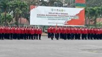 upacara penutupan diklat bela negara 11zon