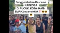 Video emak-emak gerebek markas narkoba. (ist) - Emak-emak Gerebek Sendiri Markas Narkoba, Kasat Narkoba Jambi Dicopot!