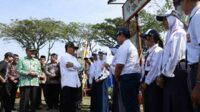 Wali Kota Malang meninjau area kemah peserta Jambore Kopsis se-Kota Malang. (ist) - Sutiaji Apresiasi Jambore Koperasi Siswa se- Kota Malang