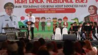 wali kota surabaya eri cahyadi di puncak peringatan hari anak nasional (han) 2023 di balai pemuda, senin (3172023
