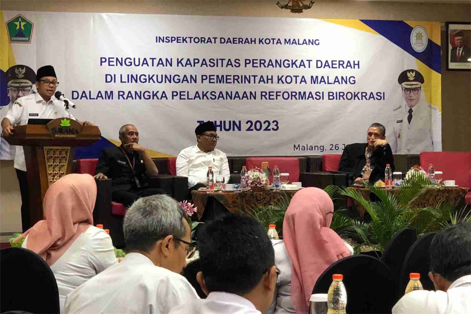 acara peningkatan kapasitas perangkat daerah dalam pelaksanaan rb wul 11zon