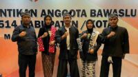 5 anggota bawaslu bojonegoro resmi dilantik 11zon
