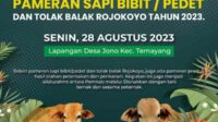 asosiasi peternak antusias rencana pemkab bojonegoro gelar pameran pedet 11zon