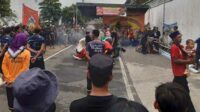 Babinsa-Bhabinkamtibmas amankan acara kuda lumping. (ist) - Babinsa-Bhabinkamtibmas Amankan Acara Kuda Lumping