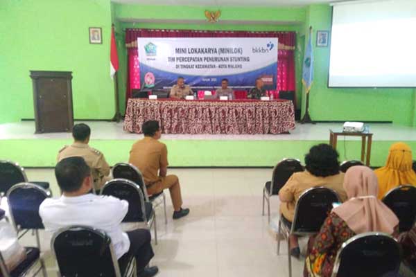 Babinsa Blimbing hadiri mini lokakarya Tim Percepatan Penurunan Stunting. (ist) - Babinsa Blimbing Hadiri Mini Lokakarya Tim Percepatan Penurunan Stunting