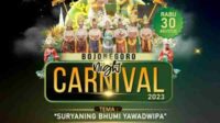 Malam Ini, Digelar Bojonegoro Night Carnival 2023, Festival Penghujung Agustus
