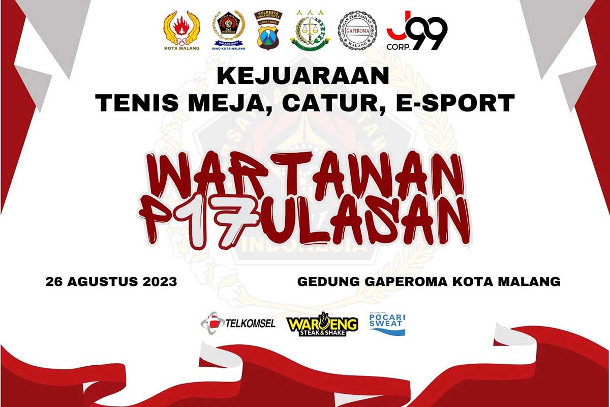 Dua Wartawan Kota Batu nampak asyik melakukan pemanasan latihan untuk Cabor E-Sport yang akan dilombakan. (Seru.co.id/dik) - Wartawan Batu Siap Sukseskan P17ULASAN yang Digelar PWI Malang Raya