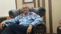 Kalapas Kelas IIA Pamekasan Seno Utomo saat dimintai keterangan di kantornya. (Seru.co.id/udi) - 778 WBP Lapas Pamekasan Diusulkan Dapat Remisi Kemerdekaan RI