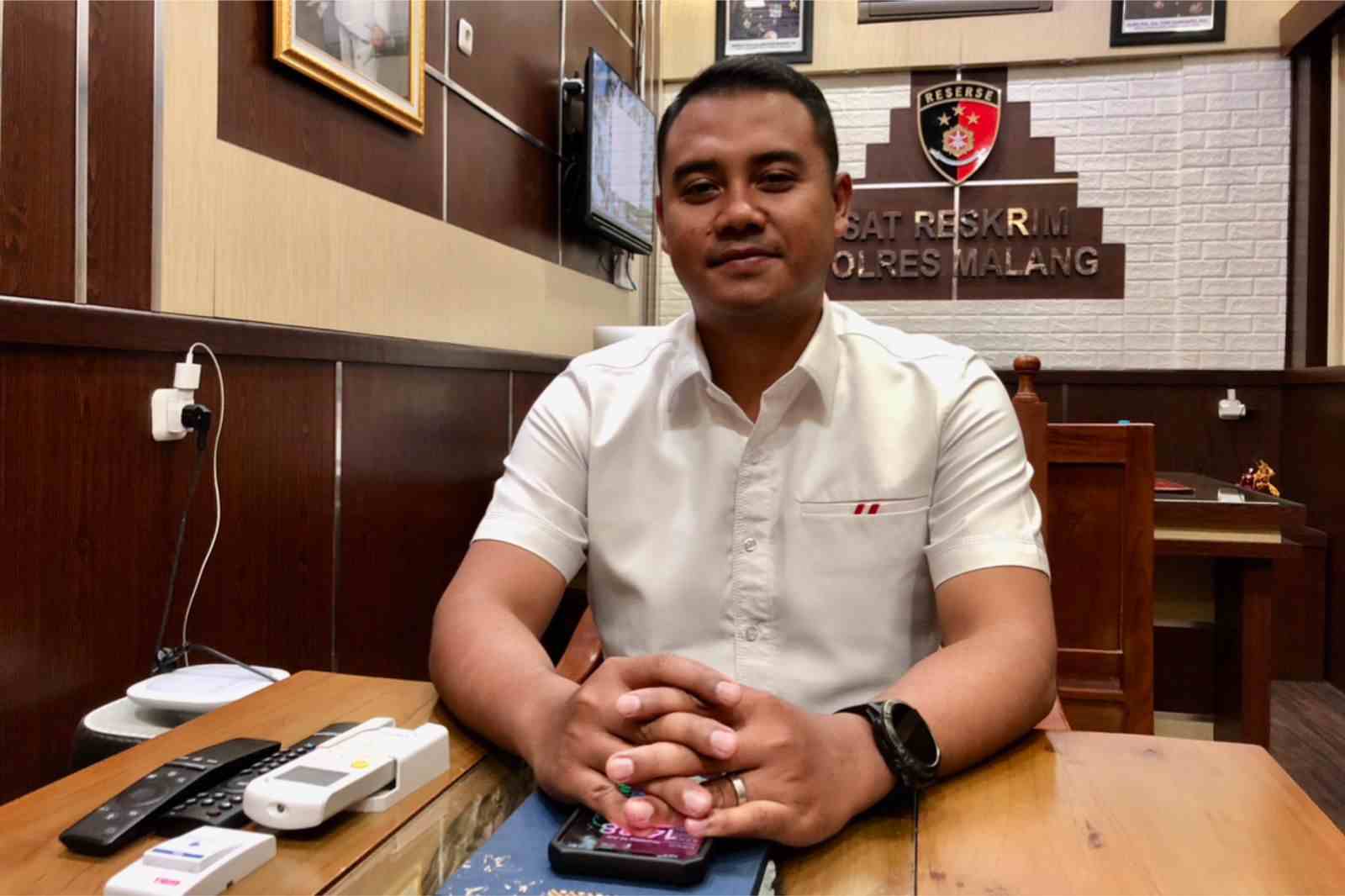 kasatreskrim polres malang, akp wahyu riski saputro