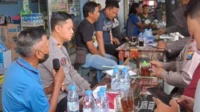 Kegiatan Jumat Curhat di Stadion Kanjuruhan. (Ist) - Jelang Relokasi, Polres Malang Siap Bantu Para Penyewa Ruko Stadion Kanjuruhan