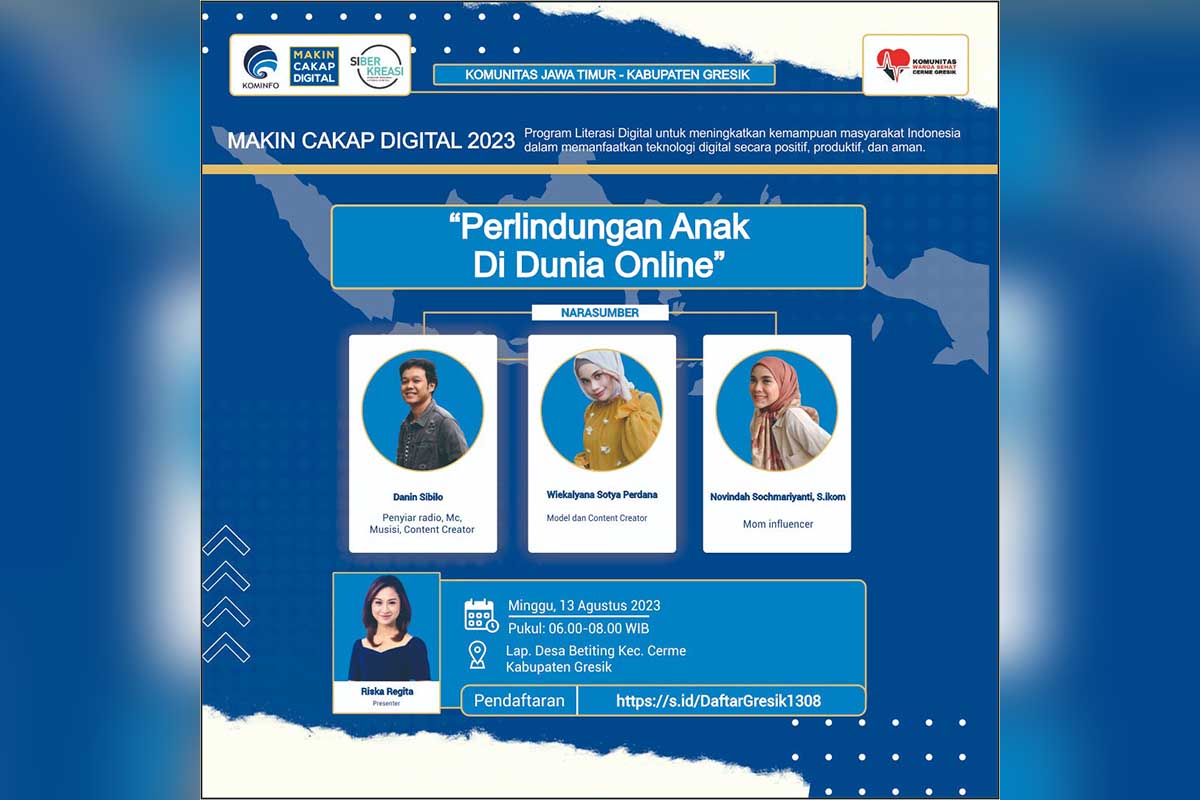 Kemenkominfo bahas 'Perlindungan Anak di Dunia Online.' (ist) - Kemenkominfo Bahas Perlindungan Anak pada Dunia Online di Betiting Gresik