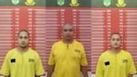 Ketiga tersangka penganiayaan warga Aceh hingga tewas. (ist) - Tak Hanya Imam, 3 Oknum TNI Juga Culik Pedagang Lain yang Berhasil Lolos