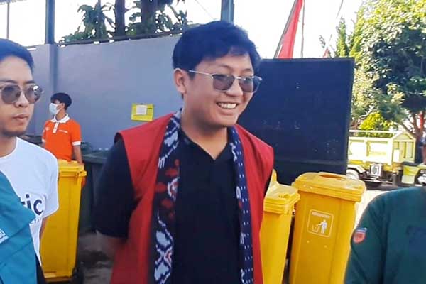 Ketua Yayasan Polistic.Collective, Reiga Aditya. (Seru.co.id/dik) - Mengenal Polistic.Collective, Komunitas Peduli Sampah Plastik Kota Batu