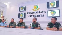 Konpres Pomdam Jaya penganiayaan warga Aceh oleh oknum TNI. (ist) - Kakak Ipar Praka RM Jadi Tersangka Penganiayaan Warga Aceh