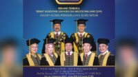 Lima guru besar berbagai keilmuan dari UM. (ist) - UM Kembali Kukuhkan Lima Guru Besar Berbagai Keilmuan