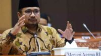 Menag Yaqut Cholil Qoumas. (ist) - Menag Pertimbangkan Wacana Haji Hanya Sekali karena Antrean Banyak