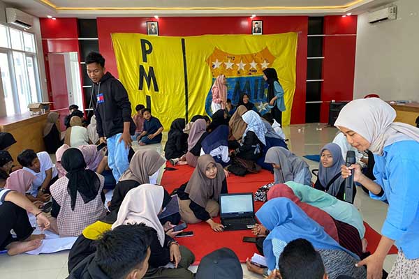 PMII Rayon Mandilaras Ajak 100 Mahasiswa Fakultas EBIS IAIN Madura Ikuti Sokma