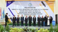 Pengambilan sumpah jabatan para pejabat baru Pascasarjana, FTI dan FTSP ITN Malang periode 2023-2027. (ist) - ITN Malang Rotasi Pejabat Baru Pascasarjana, FTI dan FTSP