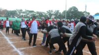 Persit Kodim 0833 ikuti lomba Dagongan peringati HUT ke-78 RI. (ist) - Persit Kodim 0833 Ikuti Lomba Dagongan Peringati HUT ke-78 RI