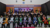 pimpinan unitri bersama perwakilan wisudawan terbaik 11zon