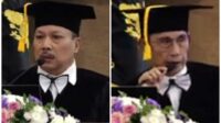Prof Osfar Sjofjan dan Prof Muhamad Chair Effendi. (rhd) - UB Kukuhkan Prof Osfar Sjofjan dan Prof Muhamad Chair Effendi